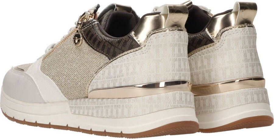 Tamaris Sneaker Vrouwen Wit goud