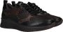 Tamaris Zwarte Glitter Dierenprint Sneaker Black Dames - Thumbnail 4