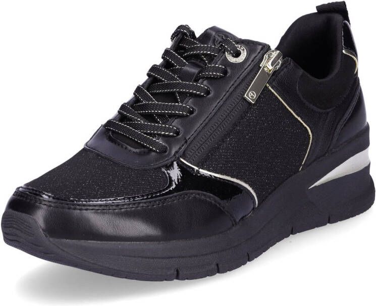 Tamaris Sneakers met rits vrijetijdsschoen lage schoen veterschoen