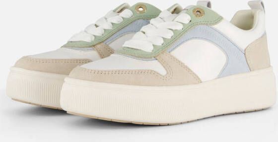 Tamaris Plateausneakers met praktische verwisselbare binnenzool vrijetijdsschoen lage schoen veterschoen