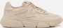 Tamaris Casual veterschoenen in beige - Thumbnail 1