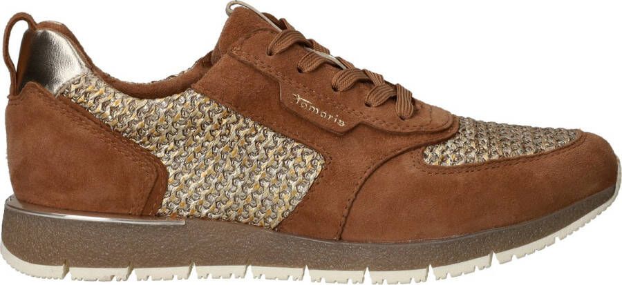 Tamaris Sneakers laag 'Sneakers Laag' cognac