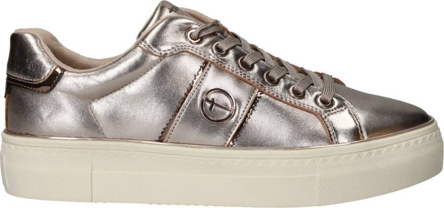 XSENSIBLE Lage Sneakers Dames Milau Maat: 42 Materiaal: Leer Kleur: Goud