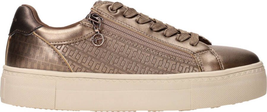 Tamaris Stijlvolle Sneaker voor Mannen en Vrouwen Brown Dames