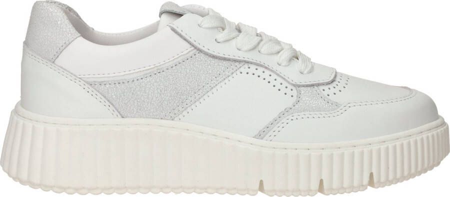 Tamaris Sneaker 1-23771-42 197 Dames Lage Damesschoenen Leer M2377142 wit