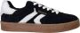Tamaris leren damestrainers 1-23723-44 083 Lage damesschoen M2372344 Zwart - Thumbnail 1