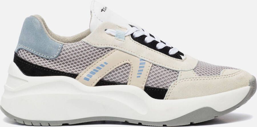 Tamaris Sneakers Grijs Leer 111338 Dames Leer