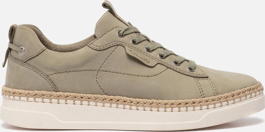 Tamaris Sneakers Groen Leer 101331 Dames Leer