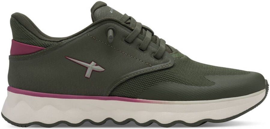 Tamaris Nowana Sneakers groen Synthetisch Dames