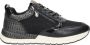 Tamaris Sneakers met sleehak vrijetijdsschoen lage schoen veterschoen met trendy metallic-details - Thumbnail 1