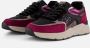 Tamaris Sneakers met sleehak veterschoenen lage schoen vrijetijdsschoen kleurrijke contrastafwerkingen - Thumbnail 2