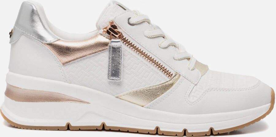 Tamaris Sneakers met mooie metallicdetails