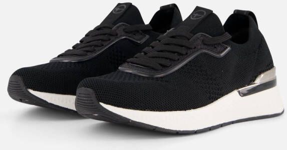 Tamaris dames sportschoenen 1-23712-42 048 Vegan M2371242 Zwart