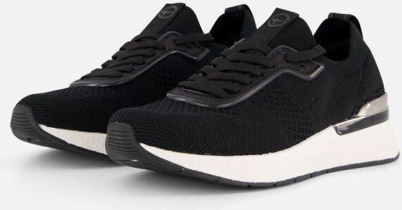 Tamaris dames sportschoenen 1-23712-42 048 Vegan M2371242 Zwart