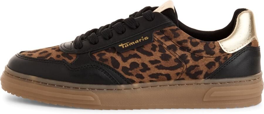 Tamaris 1-23617-42 329 Dames Lage Sneaker Dames Schoenen M2361742 Luipaard Kam