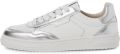 Tamaris 1-23617-42 941 Dames Lage Sneaker Damesschoenen M2361742 Wit Zilver - Wit