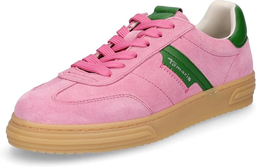 Tamaris Sneaker Low Top Dames 1-23788-42 5A1 Damesschoenen Leer M2378842 - Foto 2