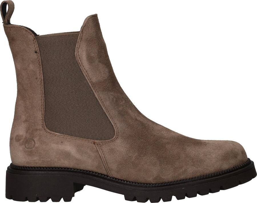 Tamaris Chelsea boots 'Schnürstiefel Damen 1-25427-41 090 Echtleder in schwarz' zwart - Foto 6