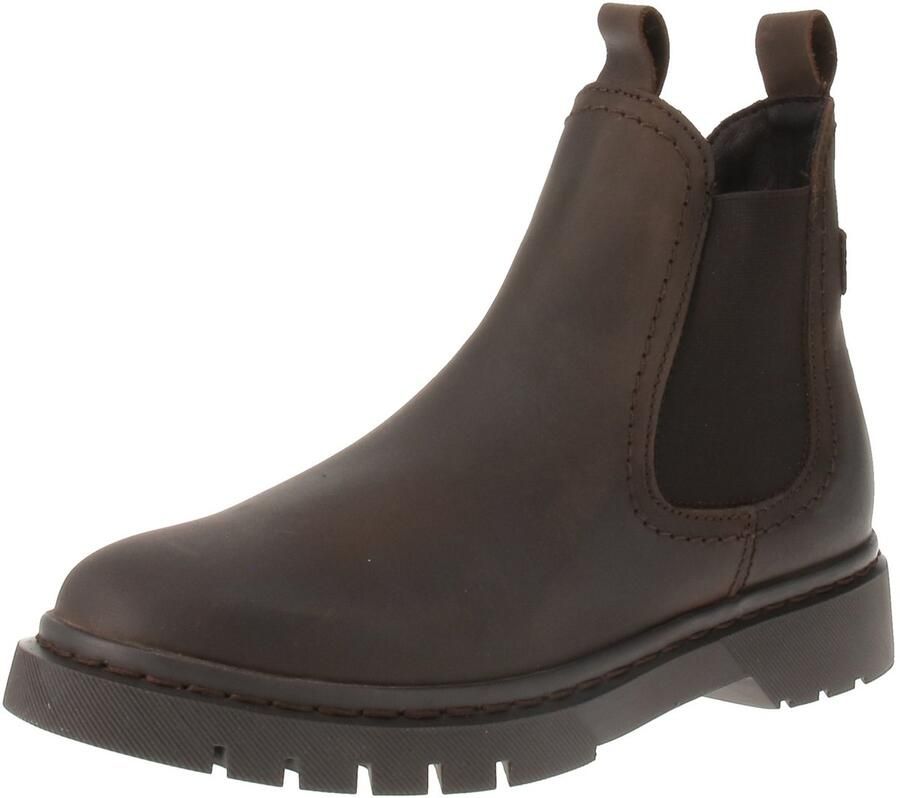 Tamaris Chelsea-boots blokhak instap laarzen enkellaars met twee aantrekloopjes - Foto 2