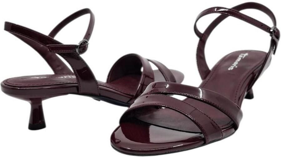 Tamaris 1-28314-46 Merlot Sandaal met hakje