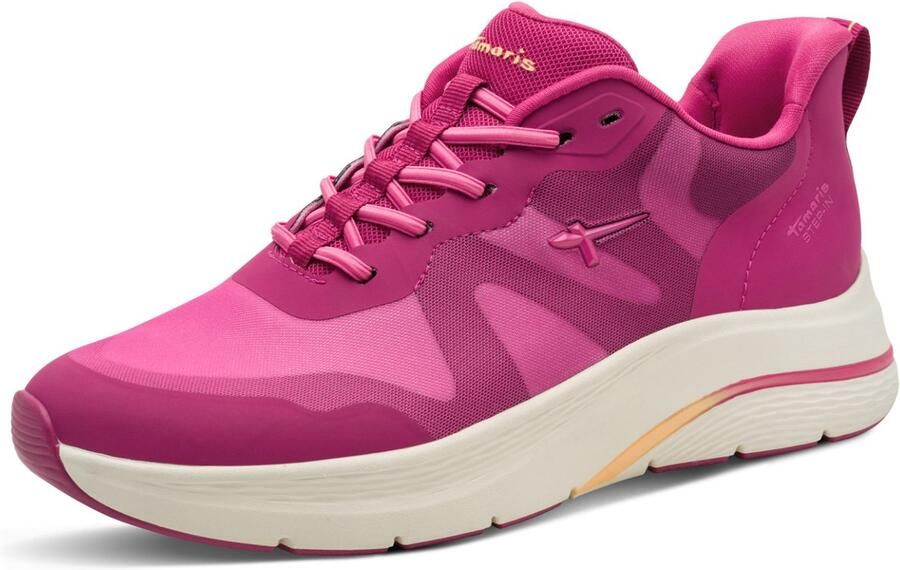 Tamaris Sneakers met sleehak vrijetijdsschoen instapschoen uit de step in-lijn - Foto 2
