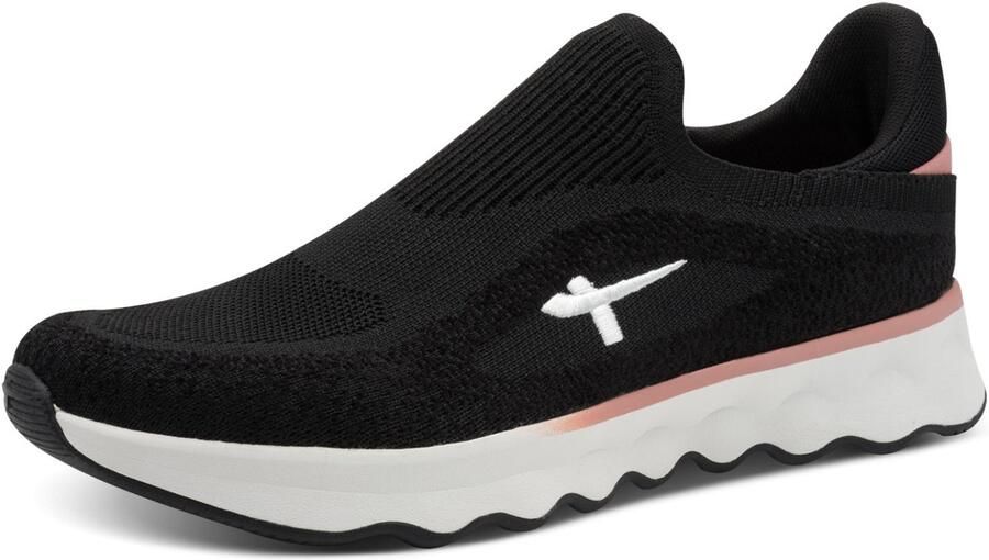 Tamaris Slip-on sneakers slipper halfhoge schoen vrijetijdsschoen met ortholite-uitrusting