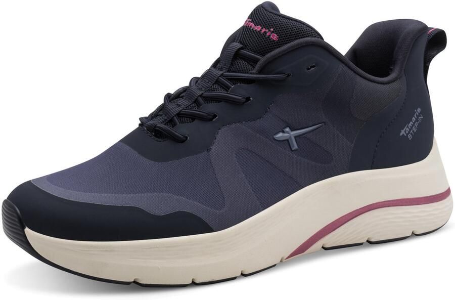 Tamaris Sneakers met sleehak vrijetijdsschoen instapschoen uit de step in-lijn - Foto 2