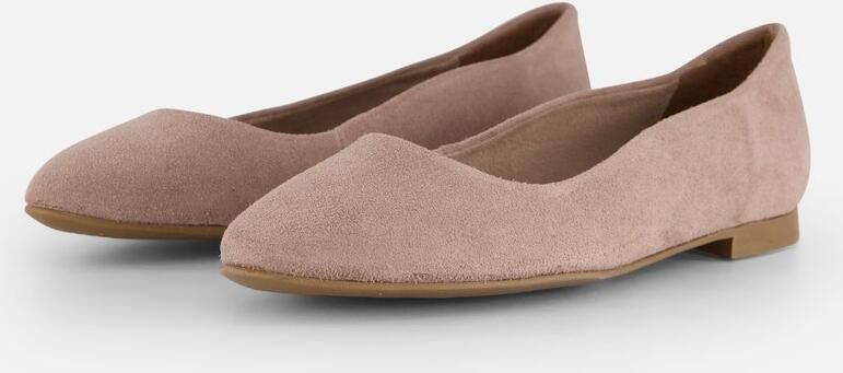 Tamaris Leopard Ballerina's taupe Leer Dames - Foto 2