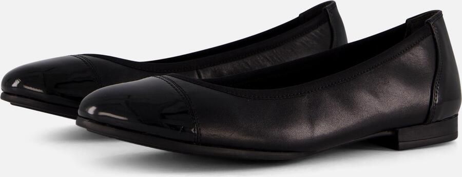 Tamaris Ballerina's blockhak business schoen instapschoen met elastische afwerking - Foto 5