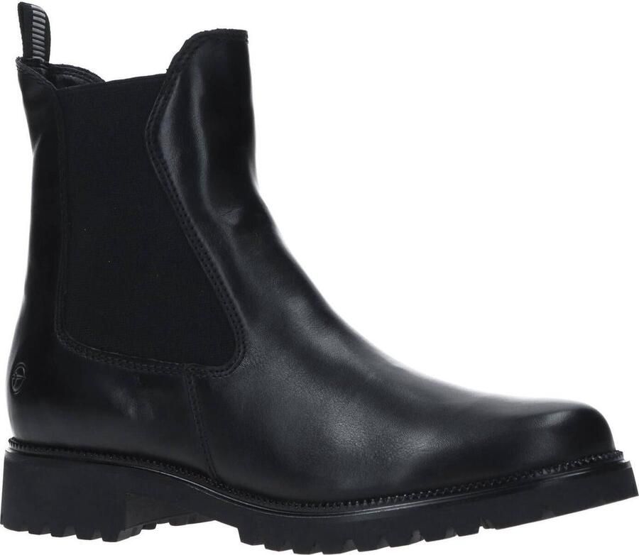 Tamaris Chelsea-boots blokhak instaplaarzen met stretchinzetten aan beide zijden - Foto 4