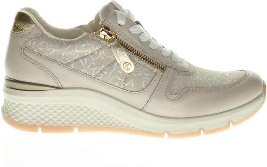 Tamaris Comfort Beige Comfortschoen Met Lycra