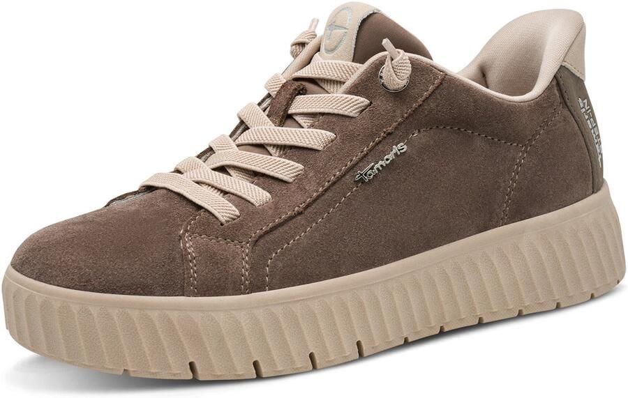 Tamaris Comfort damessneaker WIDE FIT 8-83720-45-245 Plateau voor dames
