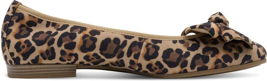 Tamaris Ballerina's van leer met strikdetail - Foto 2