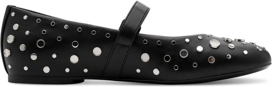 Tamaris Core Dames Ballerina's ZWART