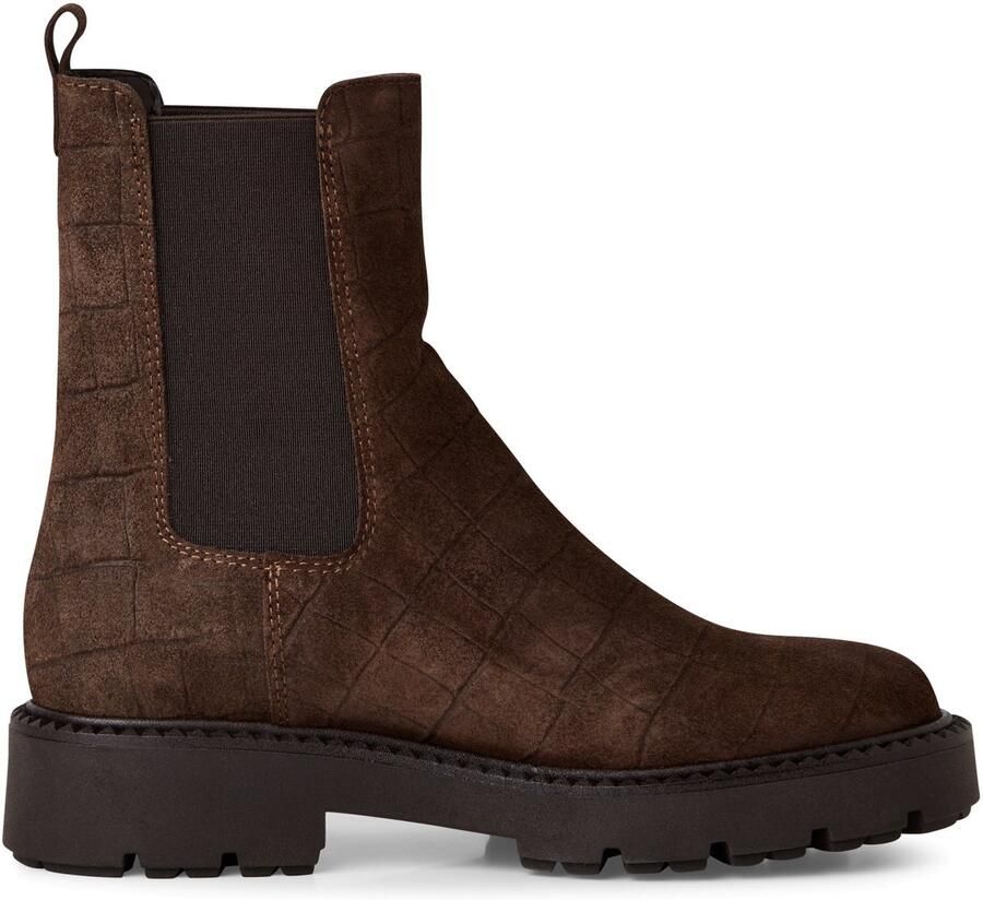 Tamaris Chelsea-boots blokhak instaplaarzen korte laarzen stretchinzetten aan beide zijden - Foto 4