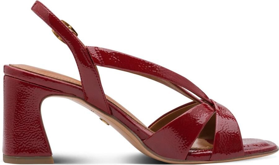 Tamaris Sandalen Met Hak rood Synthetisch - Foto 5