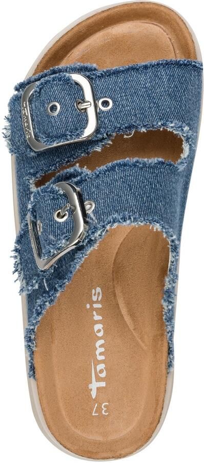 Tamaris Core Dames Slippers BLAUW