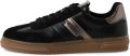 Tamaris Plateausneakers veterschoen lage schoen vrijetijdsschoen met gepolsterde schachtversteviging - Zwart