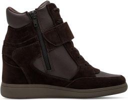 Tamaris Sneakers hoog chocoladebruin