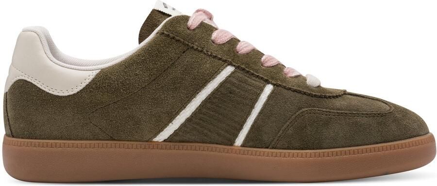 Tamaris Sneaker 1-23624-43-722 Lage Leer Donkergroen - Foto 2