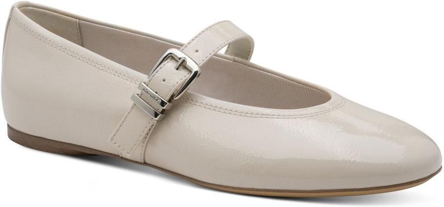 Tamaris damesballerina 1-22116-46-418 damesschoenen ivoor - Foto 2