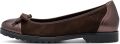 Tamaris Ballerina's ballerine 1-22126-43 - Donkerbruin