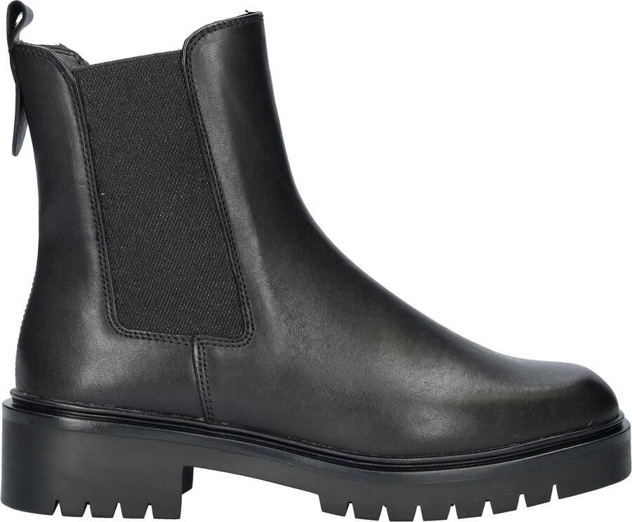 Tamaris Elegante zwarte Chelsea boots voor dames Black Dames