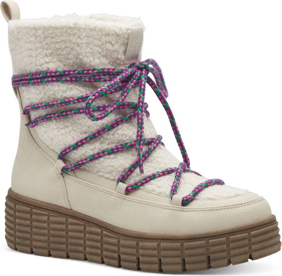 Tamaris Winterlaarzen hakken plateau winterlaarzen outdoorboots vegan verwerking