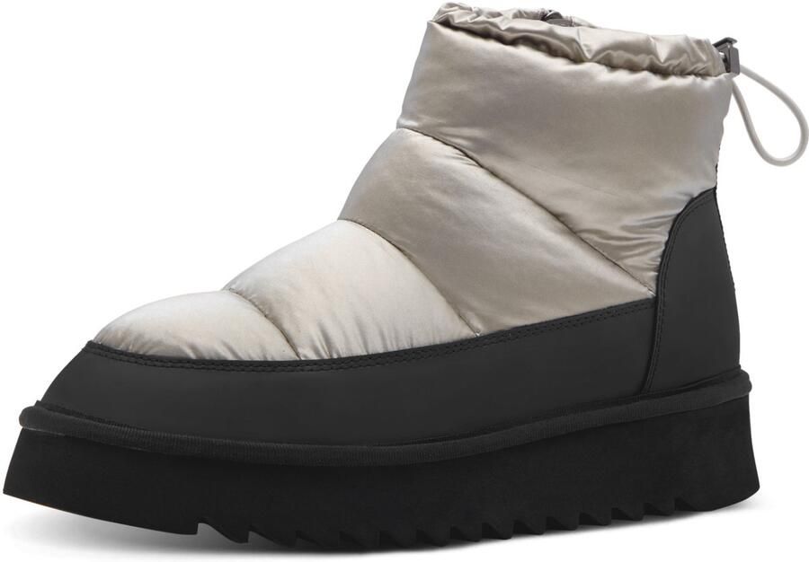 Tamaris Winterlaarzen plateau snowboots outdoorschoen snelsluiting op de schachtrand