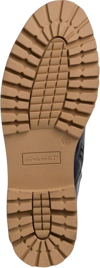 Tamaris Hoge veterschoenen met contrastkleurige loopzool - Foto 6