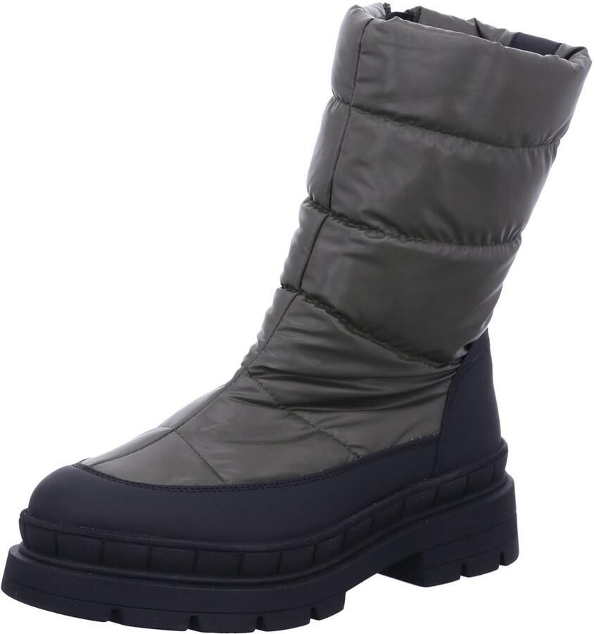 Tamaris Groene Casual Gesloten Enkellaarsjes Green Dames