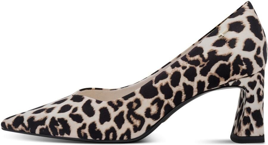 Tamaris damespumps 1-22453-45 360 Dames schoenen elegant textiel luipaard