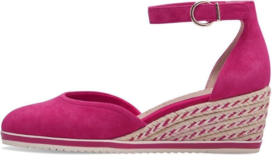 Tamaris Pumps met sleehak instapschoen bandjessandaal met modieuze jute-afwerking - Foto 4