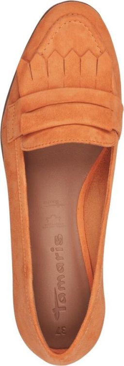 Tamaris Loafers slipper business schoen met modieuze tassel smalle vorm
